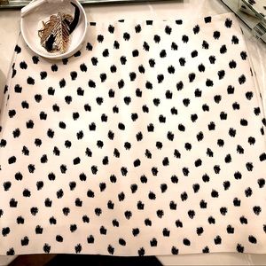 J.CREW Fun Print Mini A-Line Skirt